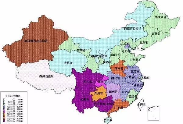 2009年全国艾滋病疫情估计结果地理分布图 理由 02 同志啪啪啪,最