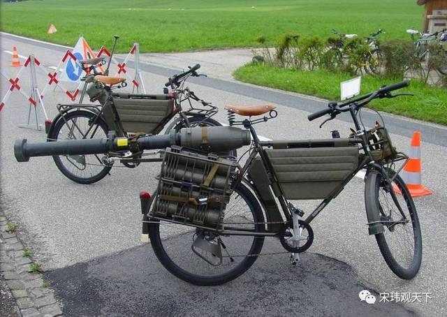 近日,国外网站开始有售瑞士mo-93型军用自行车.