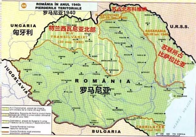 二战开打,欧陆小国们普遍面临站队的问题,罗马尼亚比灰膊焕.