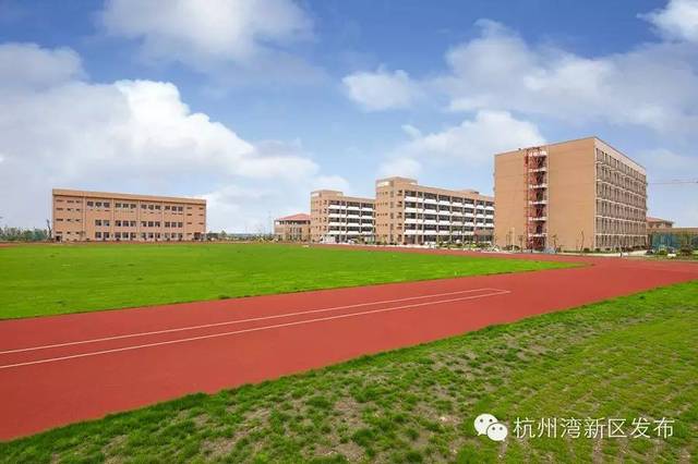 今年,宁波科学中学,滨海小学和杭州湾世界外国语学校将开建