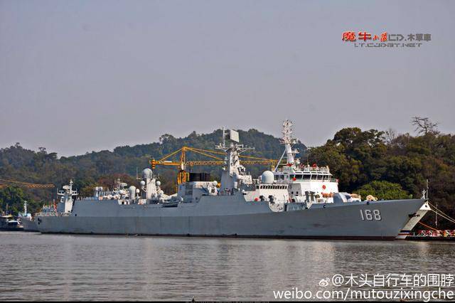 b型167深圳舰完成改装返回部队,这可能意味着比167舰晚6年服役的168舰