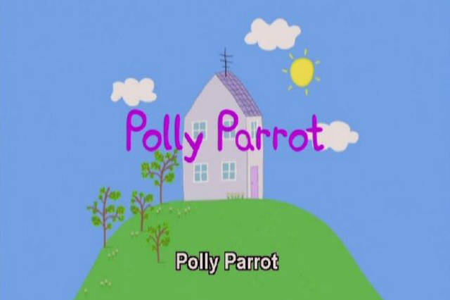 英文绘本78:polly parrot 波莉鹦鹉