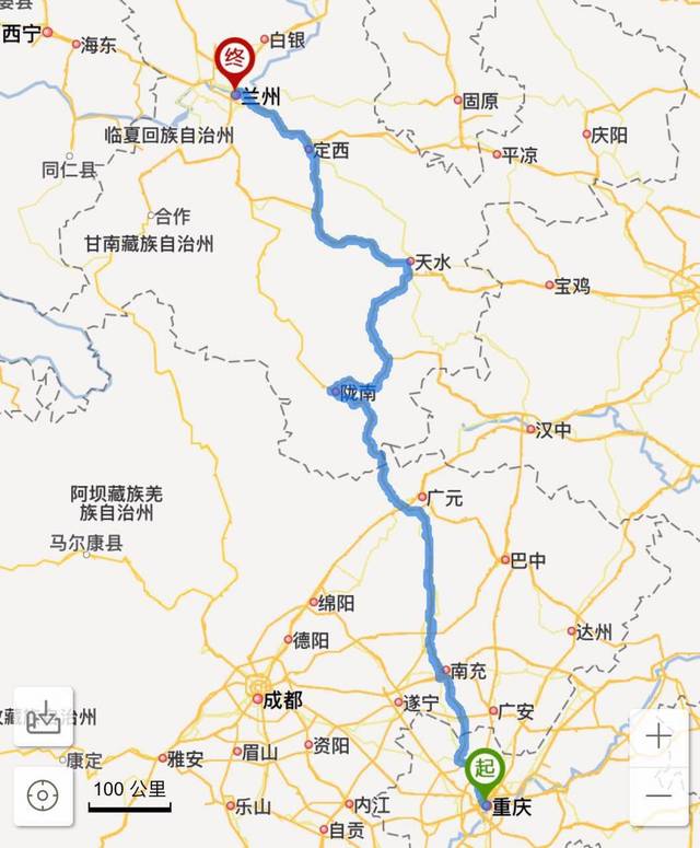 兰渝高速公路兰州至岷县何时通车图片