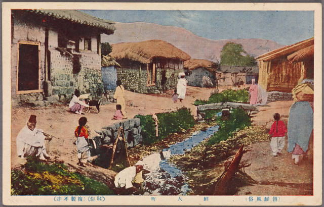 老照片:日本占领时期的朝鲜乡村