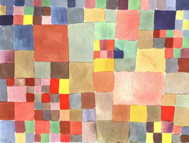 floraonsand  保罗·克利 1927 现收藏于:collection felix klee