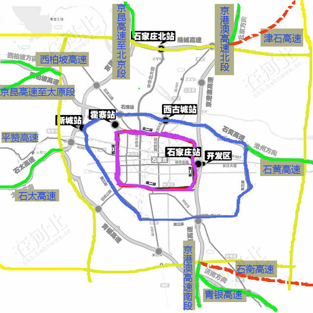 太霸气!石家庄内联外畅的交通新格局呼之欲出