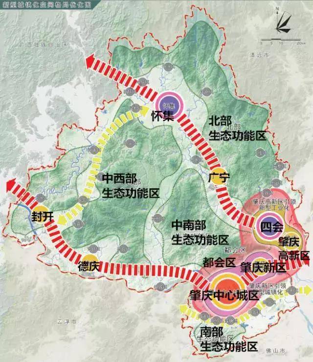 柳肇铁路德庆到肇庆只要30分钟,德庆未来这样规划