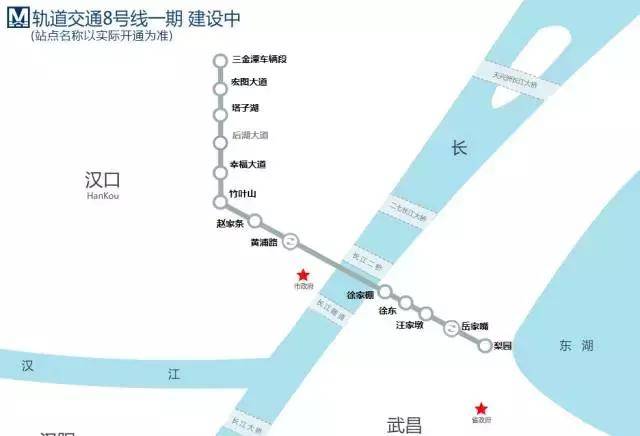 21号线为连接汉口和新洲阳逻的地铁线路