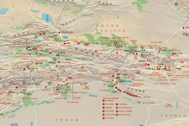 海拔7443米的 托木尔峰为天山最高峰 拥有现代冰川829条 而我们上一期