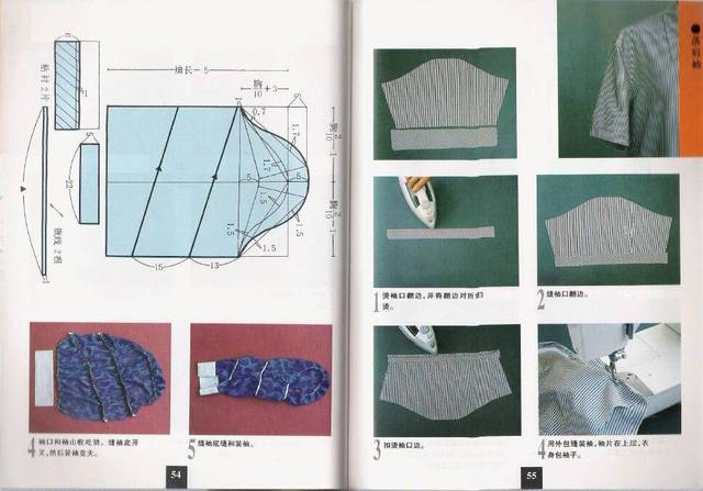 时装局部精做 | 23种袖子的纸样与制作
