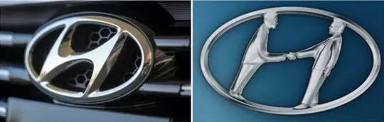 现代 (hyundai) 现代是韩国最大的汽车企业,每看到这个logo的时候