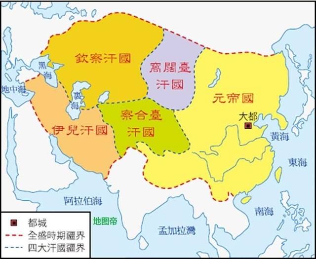 蒙古帝国领土缩水95%内外蒙古一个富一个穷,为何