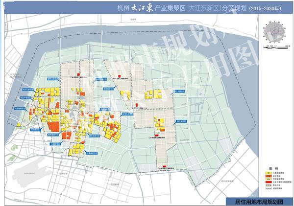 大江东分区规划公示!规划2条地铁线,5条快速路!将成为杭州发展新引擎