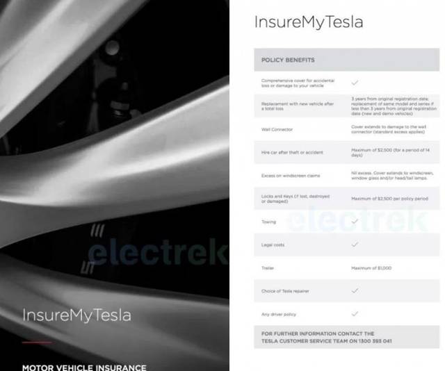 去年,特斯拉在香港和澳大利亚推出 insuremytesla保险服务,合作伙伴