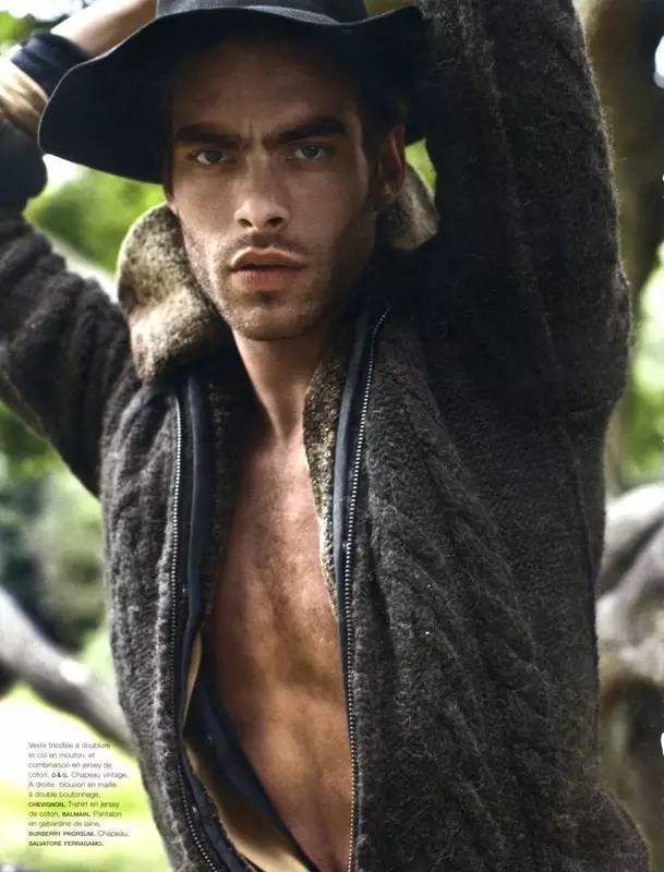 同性恋超模 jon kortajarena 最新杂志大片及历年经典大片复习!