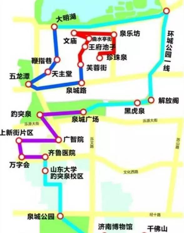 济南这几条特色步行路线,你都走过吗?