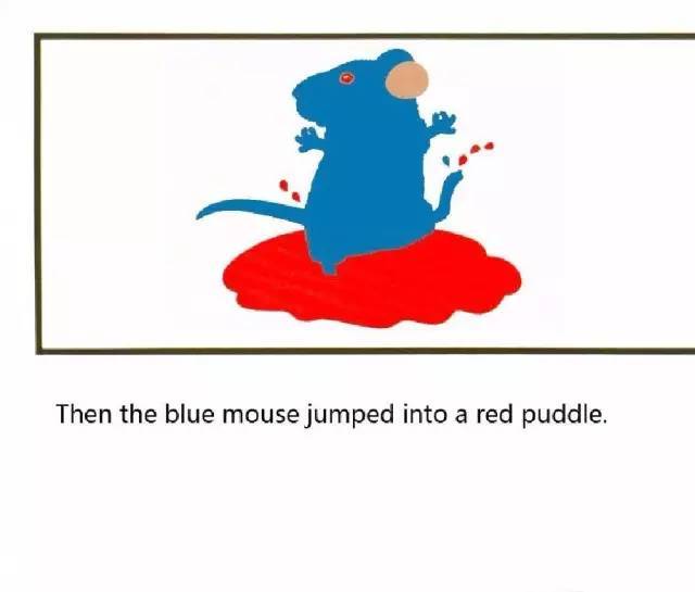 英文绘本|老鼠画画 mouse paint