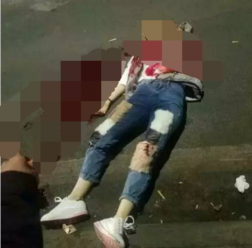 5)在自贡富顺板命街发生命案——一位年仅18岁的女子被当街杀死!