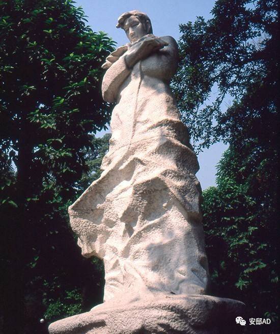 广东省广州市人民公园 黄河英魂洗星海 1986