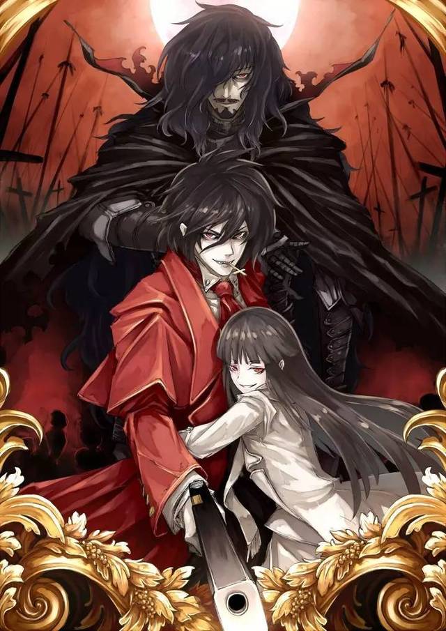 动漫:皇家国教骑士团[hellsing/地狱之歌] 看点: 怪物 惊悚 战斗