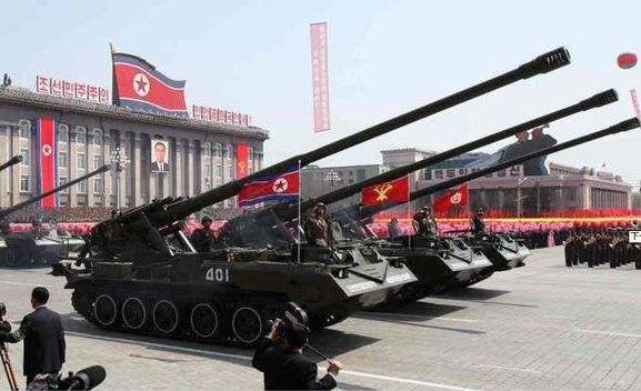 朝鲜170毫米"谷山大炮".