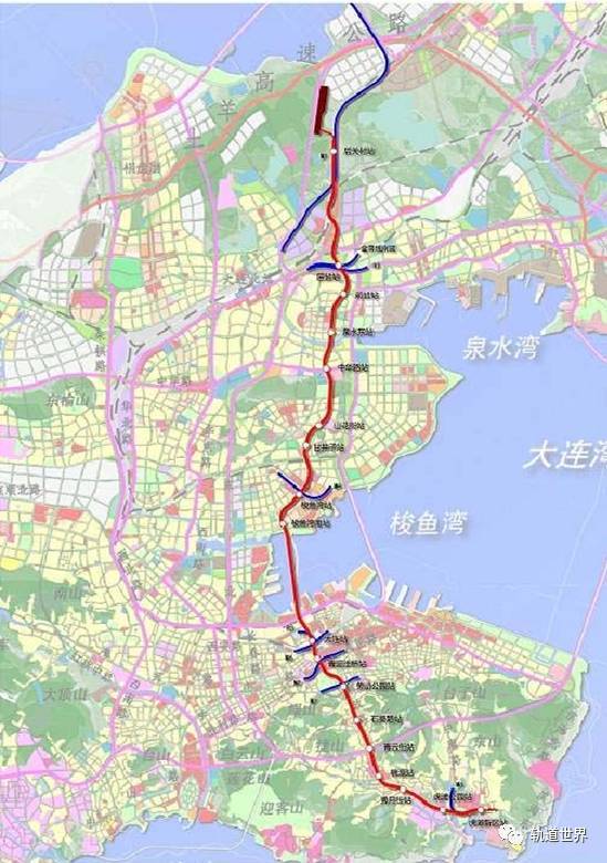 大连地铁 5 号线工程概况 总投资 191亿元 预计2021年