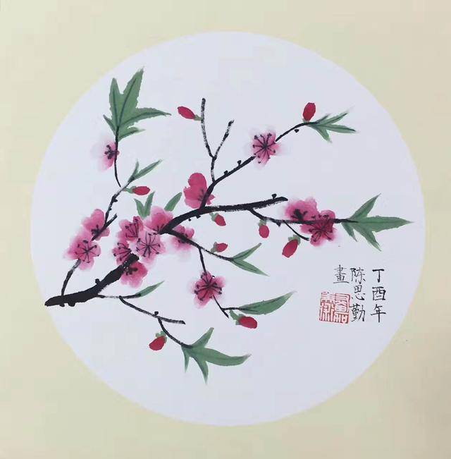 春意盎然,恣意盛放,看小学生们画出的国画!