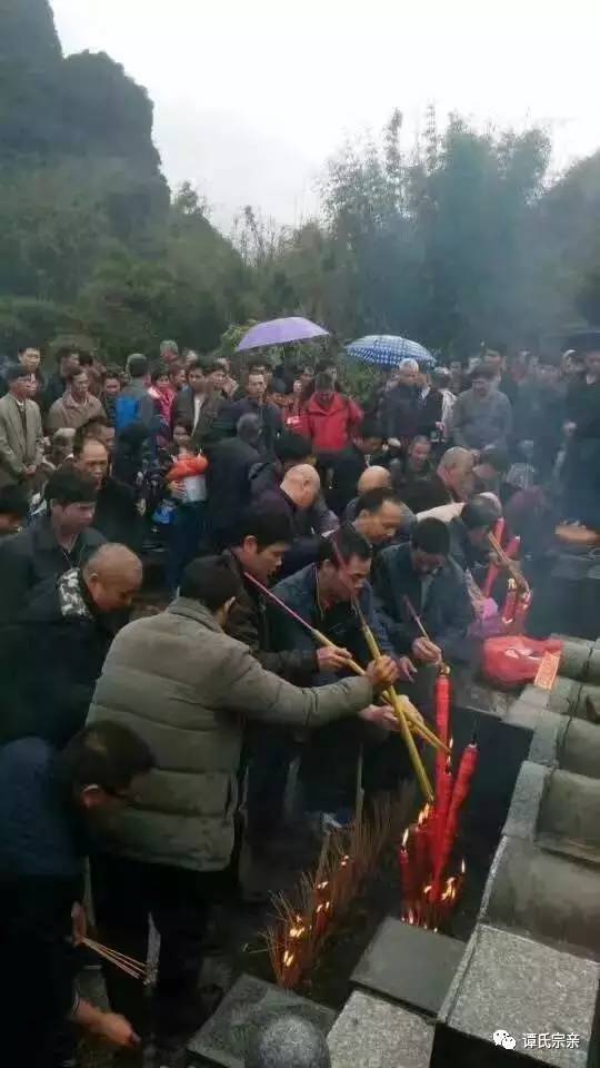 广东英德九龙镇洞天仙境竹木洞祭祖