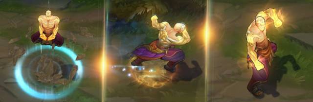 的外服定名为god fist lee sin,翻译成中文大概就是天神之拳(暂译)