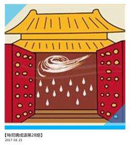 两个风两个雨是什么成语_这是什么成语看图(2)