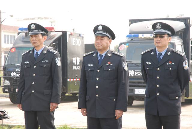 3月21日,阜阳市公安局特(巡)警部门跨区域集结拉动演练暨实战技能比武