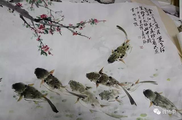 齐白石画虾,徐悲鸿画马,他独爱画扬中河豚