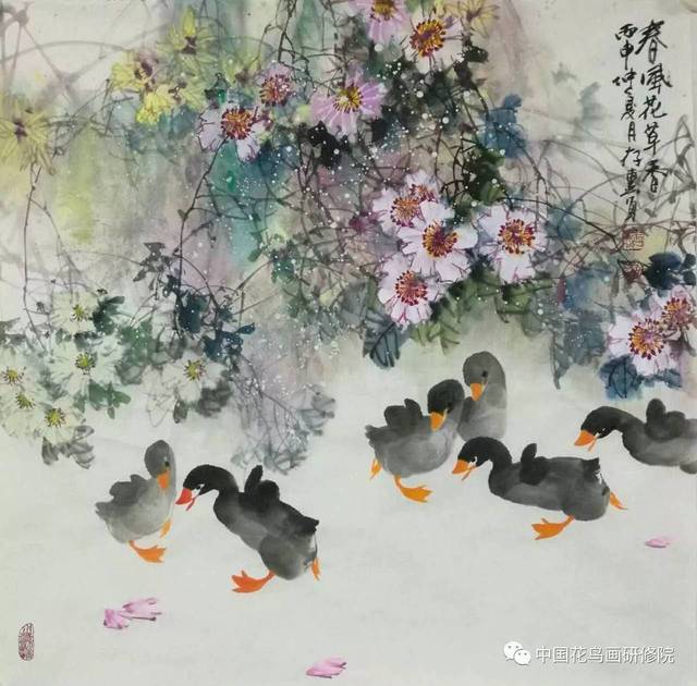 刘存惠教授国画作品欣赏