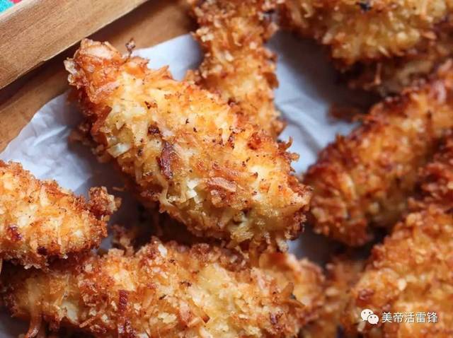 coconut chicken 椰丝鸡