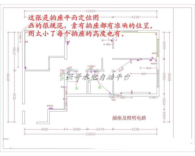 强哥带你做水电基本功篇:认识图纸