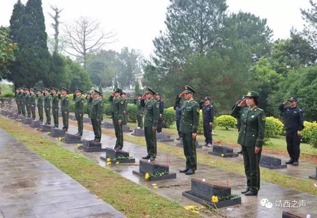 又是一年清明节,我们再次聚集在靖西烈士陵园,祭拜英烈