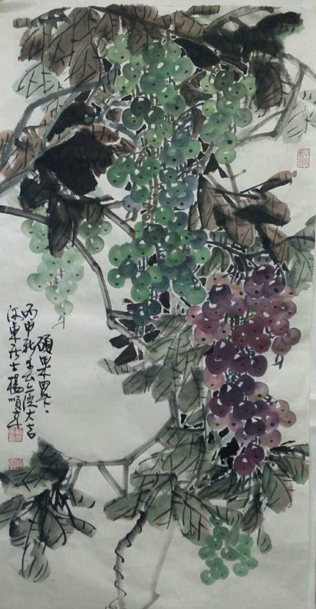 山西画家杨顺来艺术履历