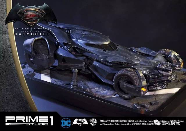 prime 1 studio:1/10比例 《蝙蝠侠大战超人》- 蝙蝠战车batmobile