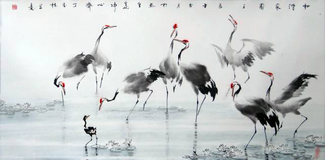 展讯| 鹤鸣中国梦——丁宝栋中国画展