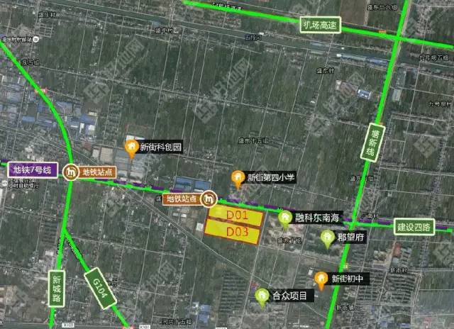 区新街街道,香樟路以西,高新九路以东,建设二路以北,规划道路以南建设