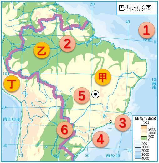 中考地理巴西知识梳理