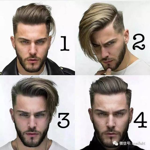 2017流行的男士流行发型,经典背头复古油头都很潮