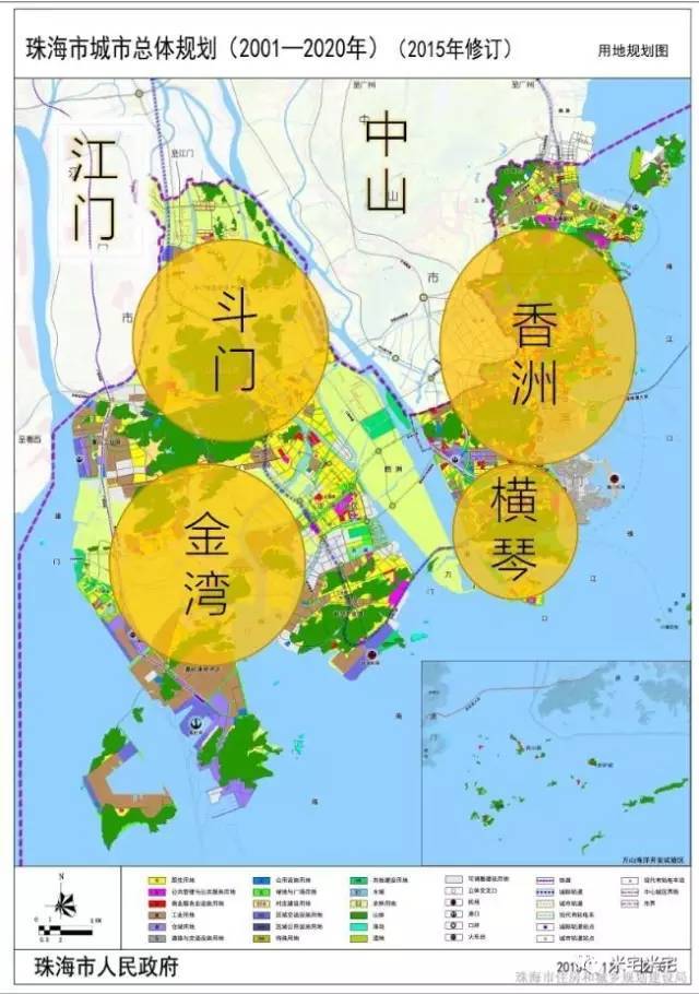珠海市地图全图