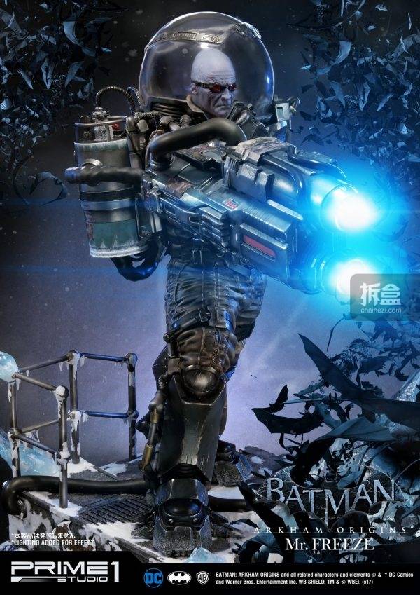 prime 1 studio《蝙蝠侠:阿甘起源》急冻人 mr. freeze 全身像