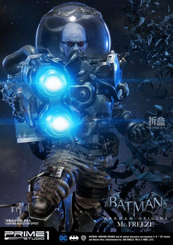 prime 1 studio《蝙蝠侠:阿甘起源》急冻人 mr freeze 全身像