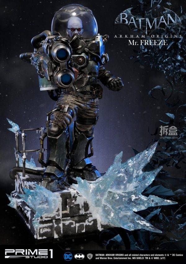 prime 1 studio《蝙蝠侠:阿甘起源》急冻人 mr. freeze 全身像