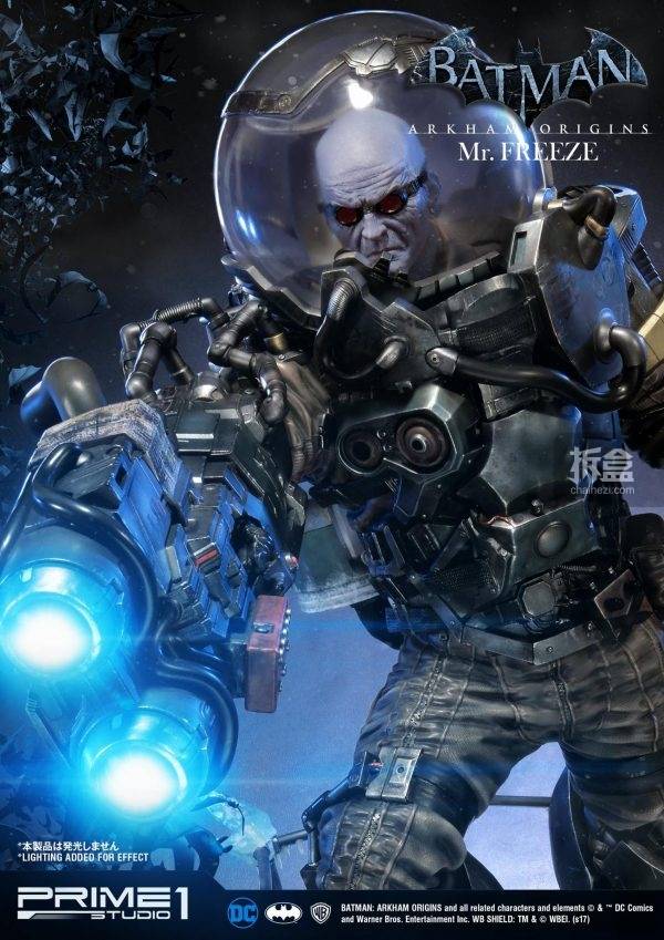 prime 1 studio《蝙蝠侠:阿甘起源》急冻人 mr. freeze 全身像