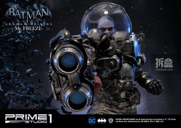 prime 1 studio《蝙蝠侠:阿甘起源》急冻人 mr freeze 全身像