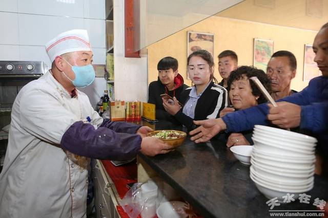 天水市有个清水县清水人美好的一天从一碗热气腾腾的扁食开始