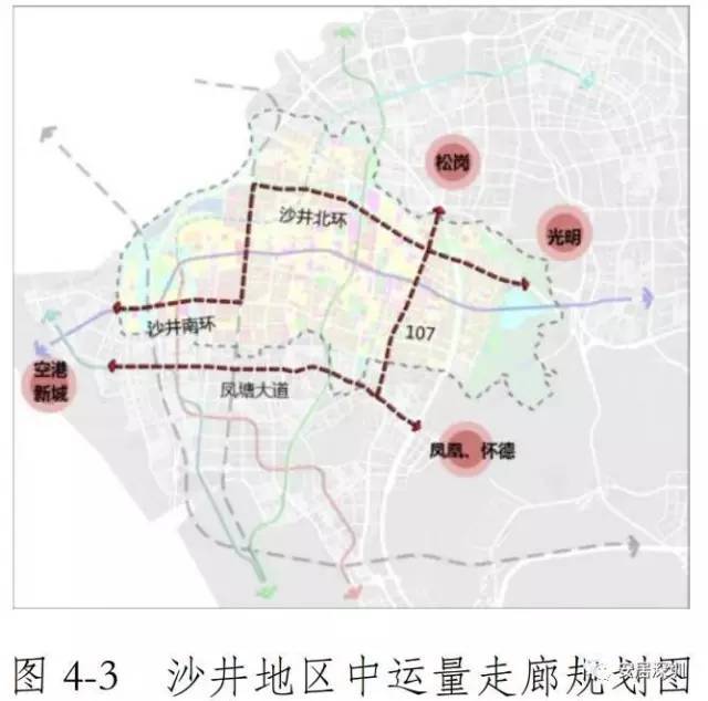 沙井片区交通专项规划首度曝光!沙井未来交通路网帅爆